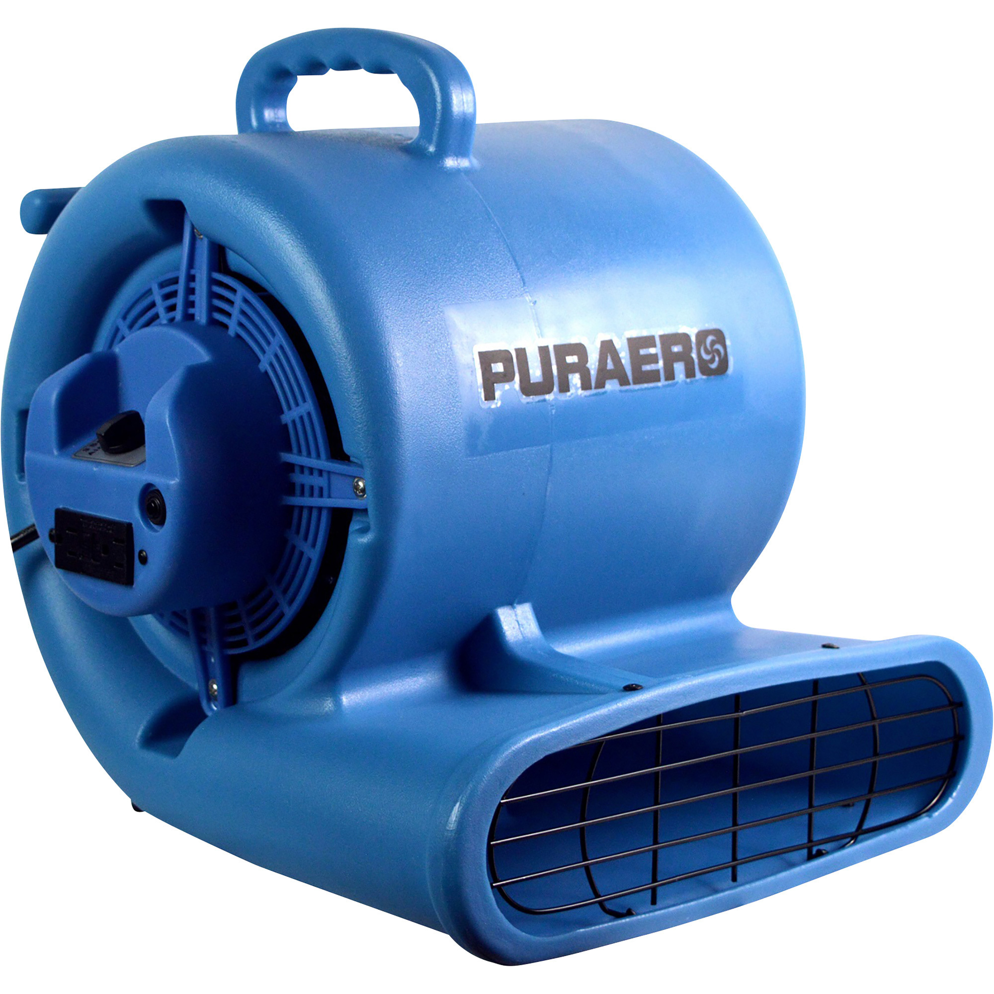 PURAERO, 1/3 HP GFCI AIR MOVER BLUE, Air Delivery 2550 cfm, Model# PA-330-AM-BL